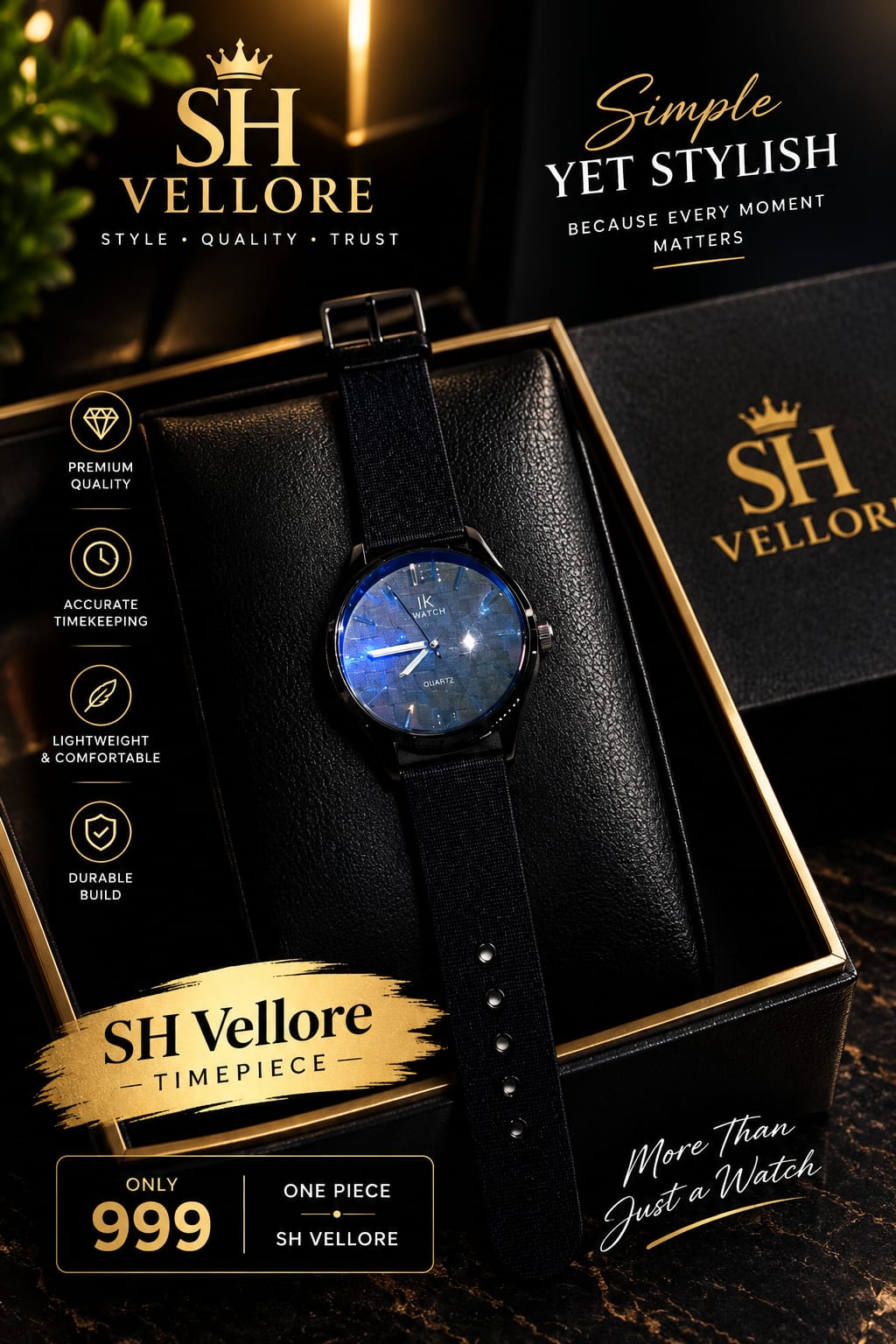 SH VELLORE LUXERY WATCHES