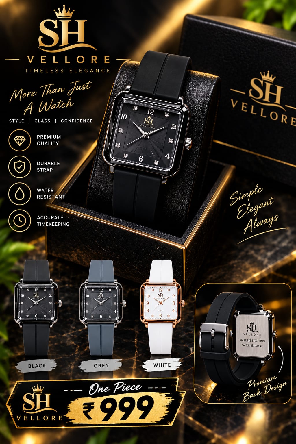 SH VELLORE LUXERY WATCHES