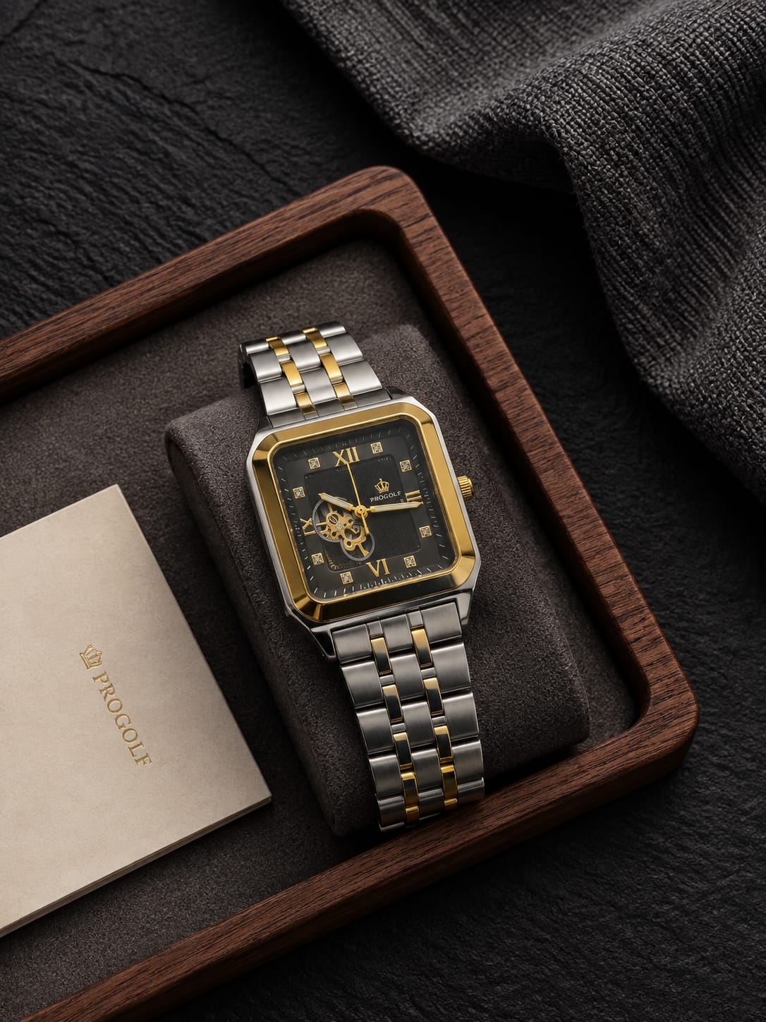 SQUARE SKELETON WATCHES