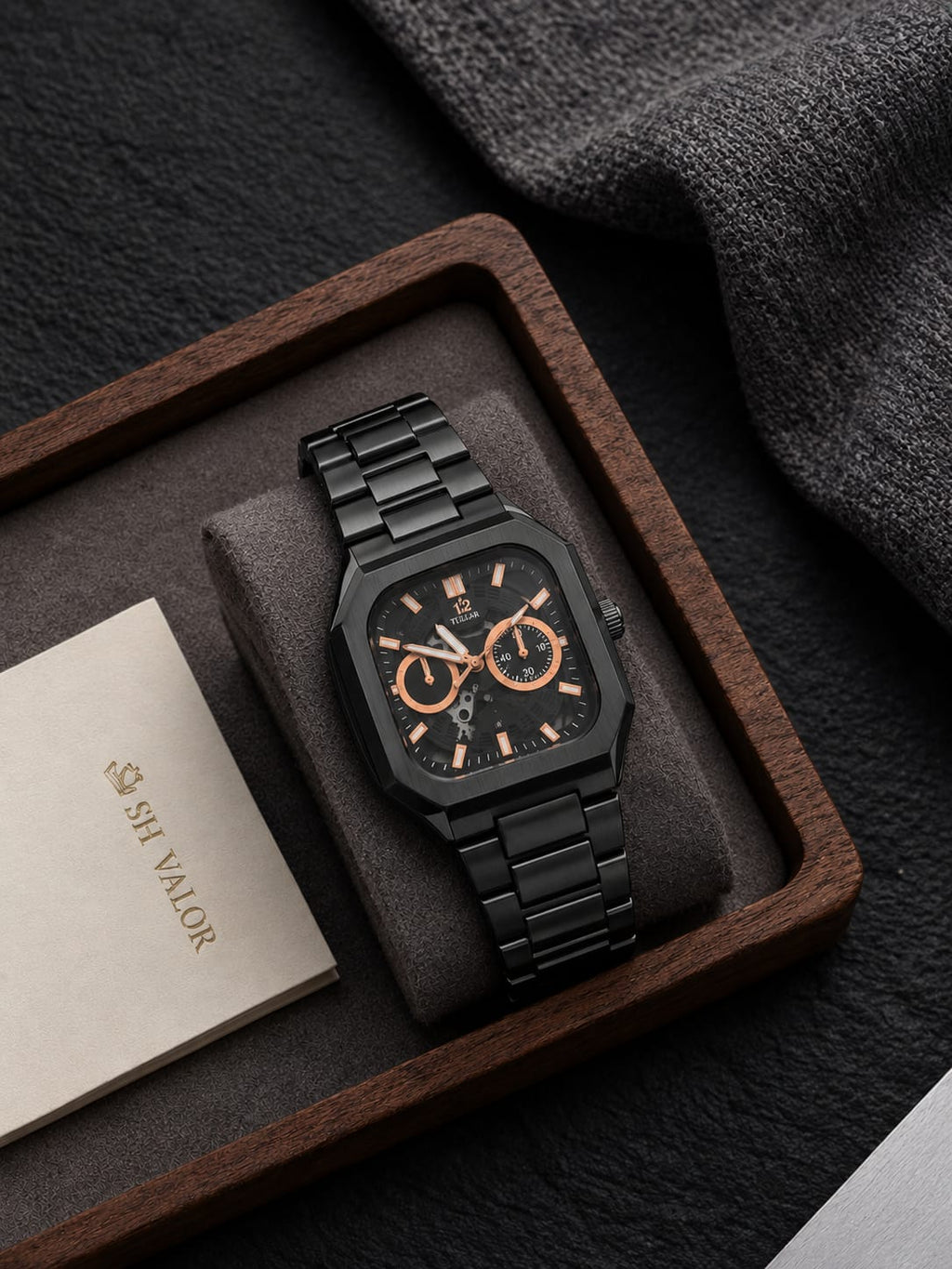 SQUARE SKELETON WATCHES
